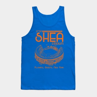 Defunct Shea Stadium New York Baseball Tank Top